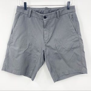Lululemon men's Commission gray casual shorts 32